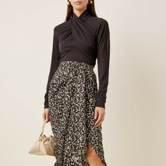 Isabel Marant Tops - Isabel Marant Black Georgina Long Sleeve Blouse 38